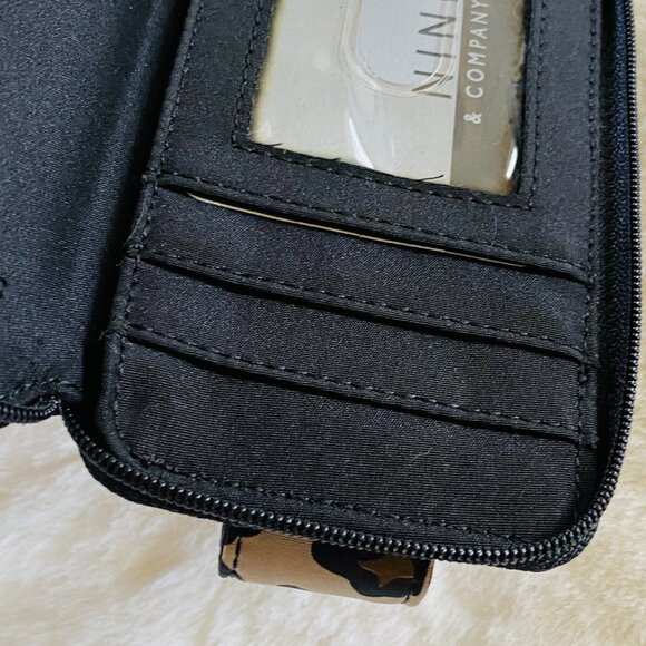 Nine West leopard print Y2K cell wallet wristlet - Picture 9 of 9